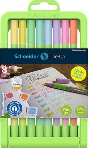 Schneider Cienkopis SCHNEIDER LINE-UP PASTEL, 0,4mm, 8 szt, w kasecie typu stojak - mix kolorów 1