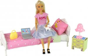Lean Cars Lalka Anlily w Sypialni Akcesoria  Meble Dla Dzieci 2