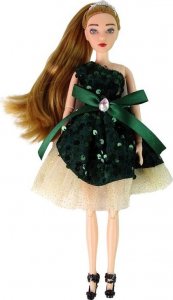 LeanToys Lalka Dla Dzieci Emily Drewniane Serce Biały Kotek 2