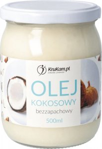 KruKam Olej KOKOSOWY 500ml Bezzapachowy 1