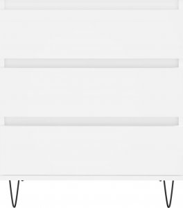 vidaXL Komoda, biała, 60x35x70 cm, materiał drewnopochodny 5