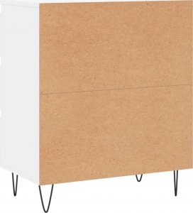 vidaXL Komoda, biała, 60x35x70 cm, materiał drewnopochodny 8