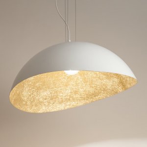 Lampa wisząca Sigma Lampa wisząca do jadalni SOLARIS 40616 Sigma biały złoty 1