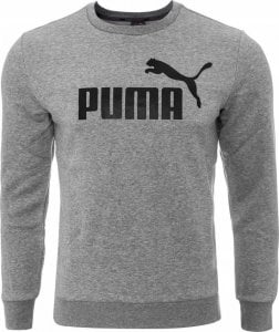 Puma Bluza męska Puma ESS Big Logo Crew FL szara 586678 03 L 1
