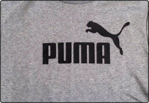 Puma Bluza męska Puma ESS Big Logo Crew FL szara 586678 03 L 4