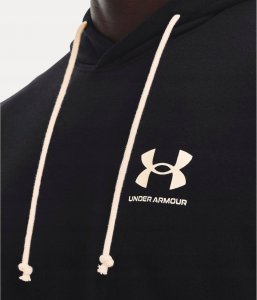 Under Armour Bluza męska Under Armour UA Rival Terry LC HD czarna 1370401 001 XL 3