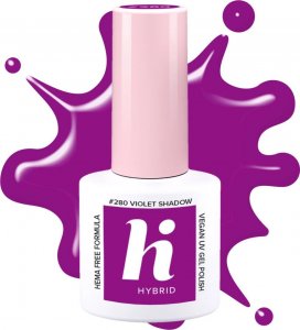 Hi Hybrid Hi Hybrid HEMA Free Lakier hybrydowy Neon #280 Violet Shadow 5ml 1
