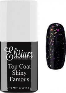 Elisium ELISIUM Top Coat do lakieru hybrydowego - Shiny Famous 9g 1