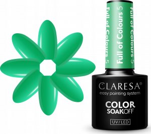 Activeshop CLARESA Lakier hybrydowy Full of colours 5 -5g 1