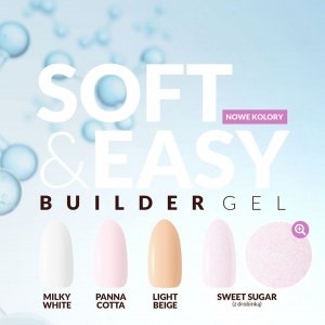 Activeshop Claresa żel budujący Soft&Easy gel light beige 45g 4