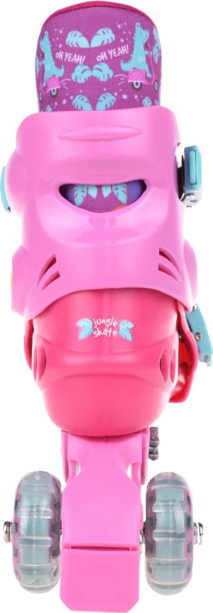 Rolki Martes Dziewczęce rolki JUNGLE SKATES GIRL 78040-PINK JUNGLE rozmiar XS (26-29) 1