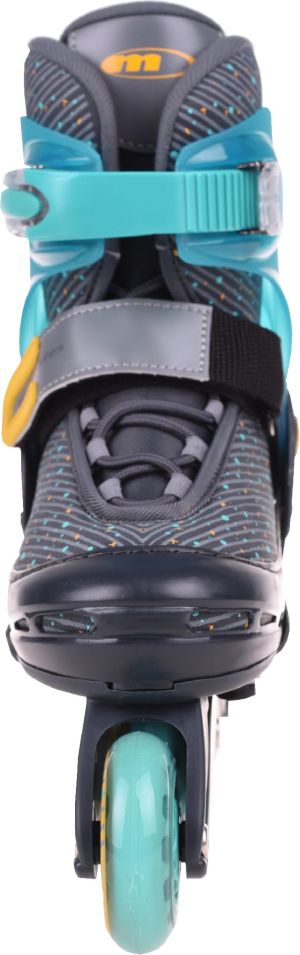 Rolki Martes Rolki juniorskie CROSS 78044 szaro-niebieskie r. 34-37 3