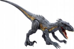 Figurka Mattel Jurassic World Kolosalny Indoraptor (90 cm długości), „połykający” minifigurki (HKY14) 5