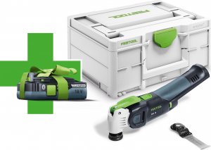 Festool Akumulatorowe urządzenie wielofunkcyjne OSC 18 E-Basic (577033) 1 x Akumulator 4 Ah 1