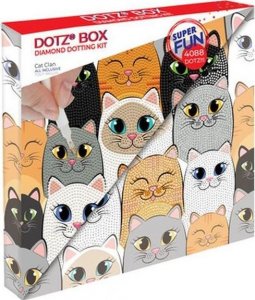 DIAMOND DOTZ DIAMOND DOTZ CAT CLAN DOTZ BOX 2
