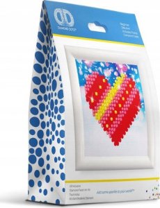 DIAMOND DOTZ DIAMOND DOTZ PATCHWORK HEART 1