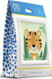 DIAMOND DOTZ DIAMOND DOTZ WOODLAND TIGER 1