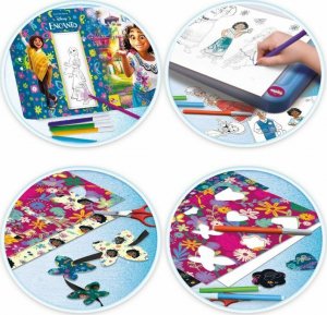 Lisciani LISCIANI ENCANTO SZKOŁA RYSOWANIA Z TABLICĄ LED 4