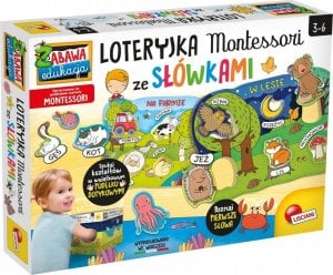 Lisciani LISCIANI MONTESSORI LOTERYJKA ZE SŁÓWKAMI MONTESSORI 1