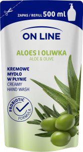 Forte Sweeden On Line Mydło kremowe w płynie Aloes i Oliwka - uzupełnienie  500ml 1