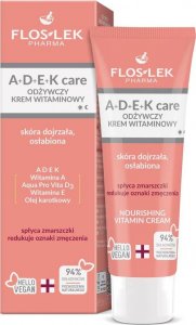 Floslek Floslek A+D+E+K Care Odżywczy Krem witaminowy na dzień i noc - cera dojrzała,osłabiona 50ml 1