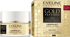 Eveline Gold Peptides 3w1 Ujędrniający Krem-Lifting 50+ na dzień i noc 50ml 1