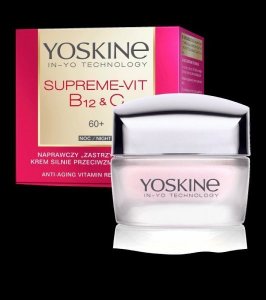 DAX DAX YOSKINE SUPREME Vit B12 & C Krem 60+ noc& 1