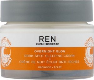 Ren Overnight Glow Dark Spot Sleeping Cream rozjaśniający krem na noc 50ml REN 1