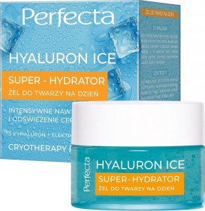 Perfecta Hyaluron Ice Super-Hydrator żel do twarzy na dzień 50ml 1