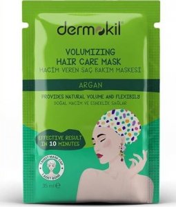 DERMOKIL_Stem Hair Care Mask zwiększająca objętość maska do włosów w formie czepka Argan 35ml 1