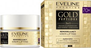 Eveline Gold Peptides 3w1 Remodelujący Krem-Lifting 70+ na dzień i noc 50ml 1