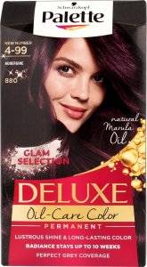 Schwarzkopf Palette Deluxe Farba do włosów permanentna nr 880 Ciemny Bordo  1op. 1
