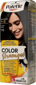 Schwarzkopf Palette Color Shampoo Szampon koloryzujący  nr 1-0 (113) Czarny  1op. 1