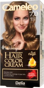 Delia Delia Cosmetics Cameleo Farba permanentna Omega+ nr. 7.0 Medium Blond 1