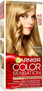 Garnier Garnier Color Sensation Krem koloryzujący 8.0 Light Blond- Świetlisty Jasny Blond 1op. 1