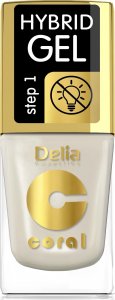 Delia Delia Cosmetics Coral Hybrid Gel Emalia do paznokci nr 65  11ml 1