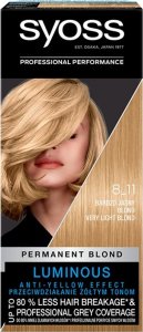 Schwarzkopf Schwarzkopf Syoss Farba do włosów nr 8_1 Bardzo Jasny Blond  1op. 1