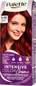 Schwarzkopf Palette Intensive Color Creme Multi Care Krem koloryzujący nr 6-88 (RI5) - intensywna czerwień  1op. 1