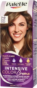 Schwarzkopf Palette Intensive Color Creme Multi Care Krem koloryzujący nr 7-0 (N6) - średni blond  1op. 1