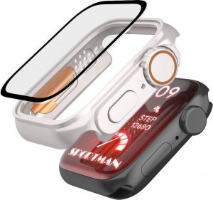 Tech-Protect Etui APPLE WATCH 7 / 8 (45MM) Tech-Protect Defense360 titanium pomarańczowe 2