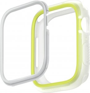 Uniq Etui UNIQ Moduo Apple Watch 4/5/6/7/SE/8 44/45mm limonka-biały/lime-white 2