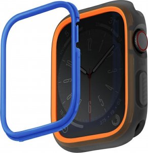 Uniq Etui UNIQ Moduo Apple Watch 4/5/6/7/SE/8 44/45mm pomarańczowy-niebieski/orange-blue 1