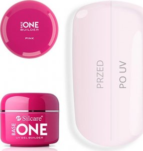 Silcare Silcare Base One UV Gel Żel budujący Pink 50g 1