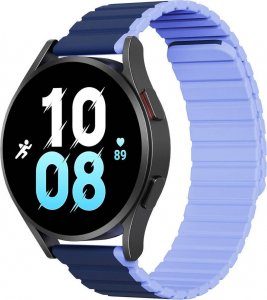 DUXDUCIS Pasek magnetyczny Dux Ducis Strap (22mm LD Version) Samsung Galaxy Watch 3 45mm/S3/Huawei Watch Ultimate/GT3 SE 46mm niebieski 1