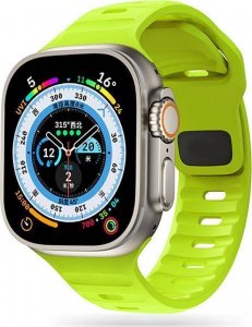 Tech-Protect Pasek do APPLE WATCH 4 / 5 / 6 / 7 / 8 / SE (38 / 40 / 41 MM) Tech-Protect Iconband Line limonkowe 1