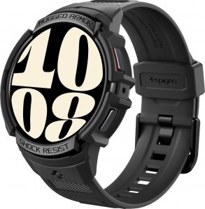 Spigen Pasek Spigen Rugged Armor Pro Samsung Galaxy Watch 6 40mm Matte Black 1