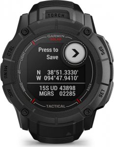 Zegarek sportowy Garmin Instinct 2X Solar Tactical Edition Czarny  (010-02805-03) 8