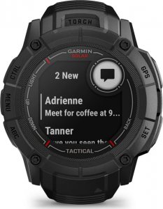Zegarek sportowy Garmin Instinct 2X Solar Tactical Edition Czarny  (010-02805-03) 9