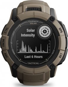 Zegarek sportowy Garmin Instinct 2X Solar Tactical Edition Brązowy  (010-02805-02) 2