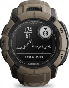 Zegarek sportowy Garmin Instinct 2X Solar Tactical Edition Brązowy  (010-02805-02) 4